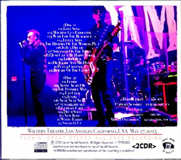Damned / CA,USA 05.27.2025 Complete - Image 2