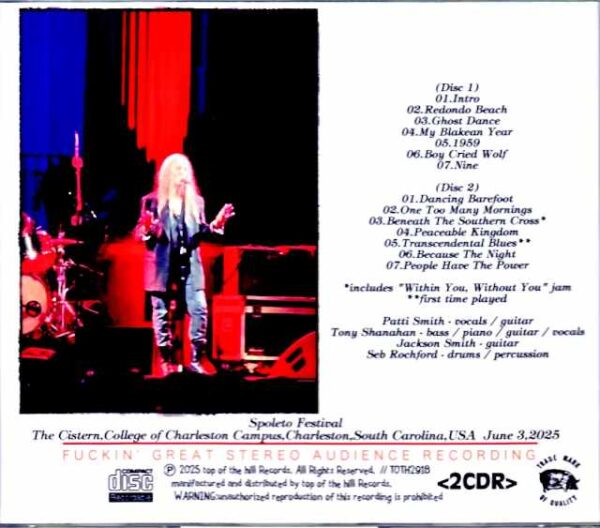 Patti Smith Quartet Patti Smith/SC,USA 06.03.2025 - Image 2