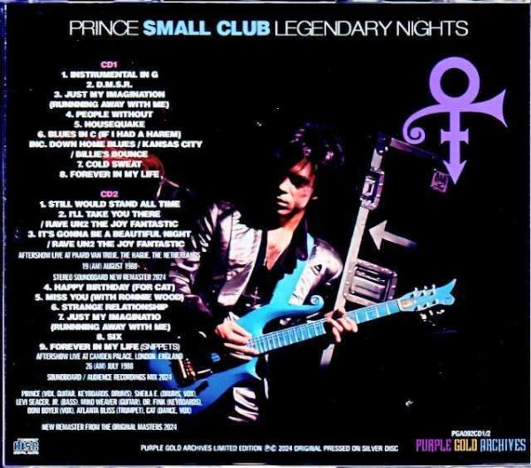 Prince/London,UK 1988 Remastered - Image 2
