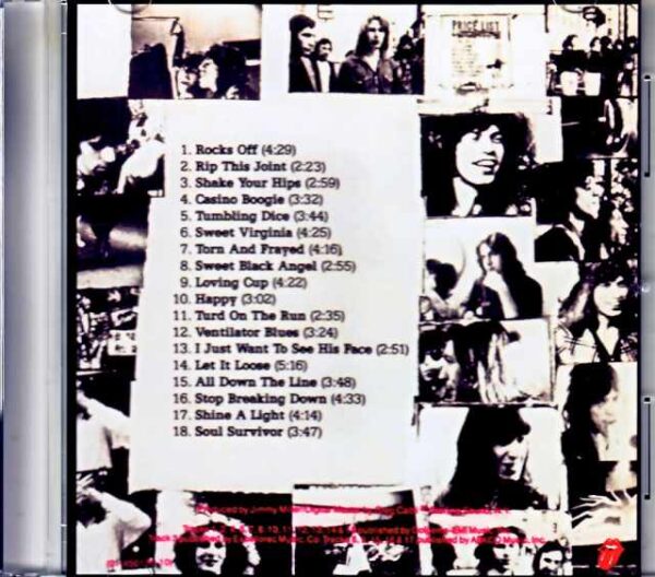 Rolling Stones/Exile on Main St. Original UK Europe CD Edition - Image 2