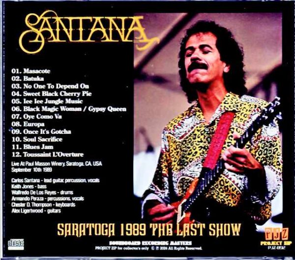 Santana Santana/CA,USA 09.10.1989 - Image 2