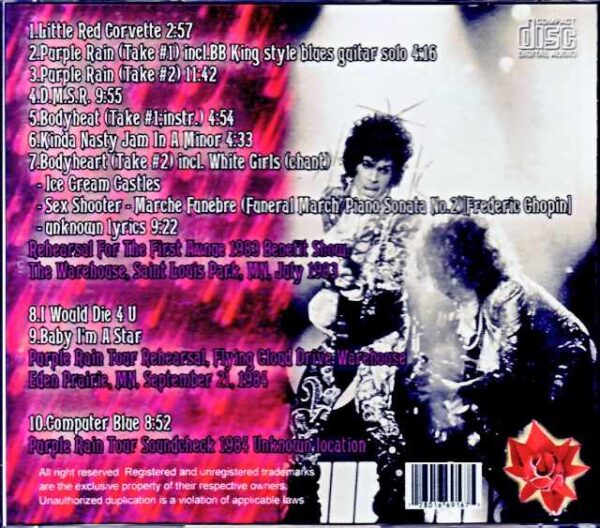 Prince/MN,USA 1983 Rehearsals & more - Image 2