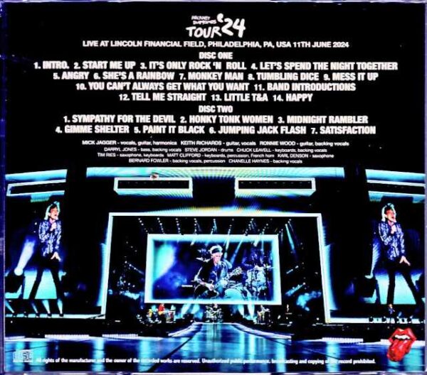 Rolling Stones/PA,USA 2024 Complete Remastered - Image 2