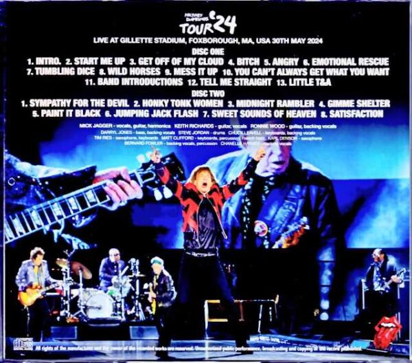 Rolling Stones/MA,USA 2024 Complete - Image 2