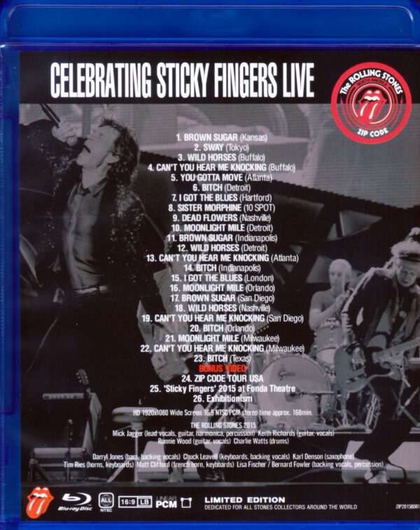 Rolling Stones/North America 2015 Vol.1 Blu-Ray Version - Image 2