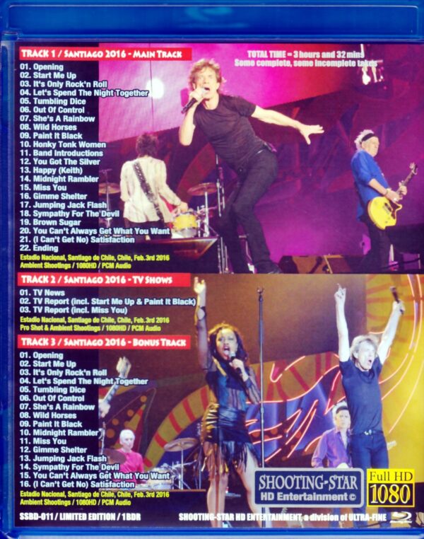 Rolling Stones/Chile 2016 Blu-Ray Version - Image 2