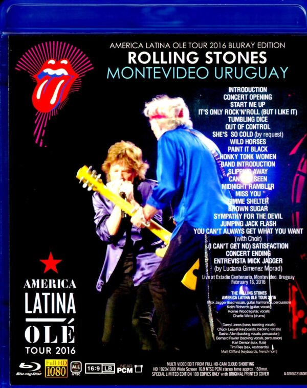 Rolling Stones/Uruguay 2016 Blu-Ray Version - Image 2