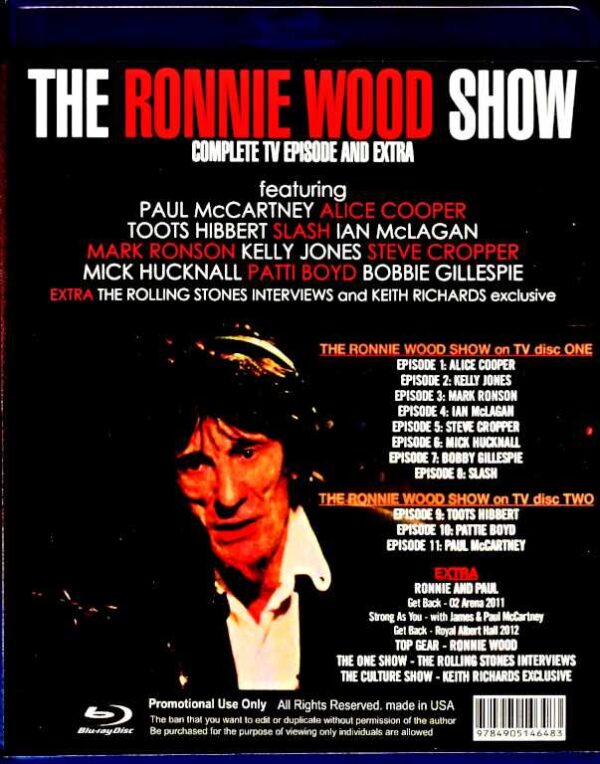 Ronnie Wood Ronnie Wood/TV Programs 2012 Complete Blu-Ray Version - Image 2