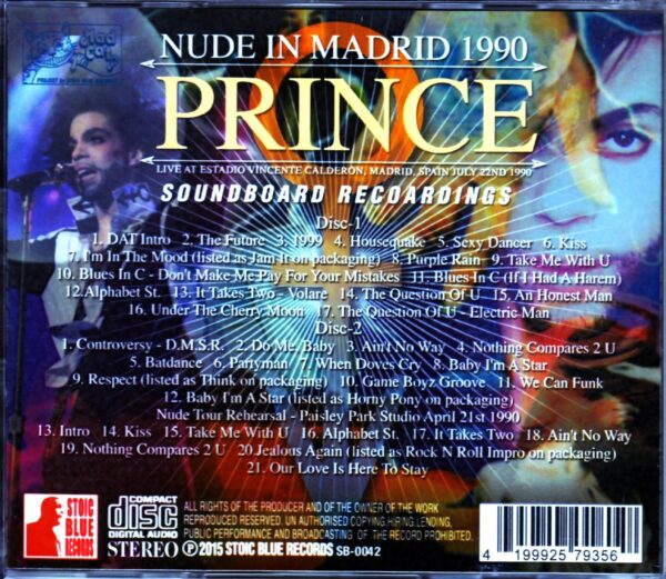 Prince/Spain 1990 - Image 2
