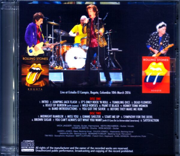 Rolling Stones/Colombia 2016 - Image 2