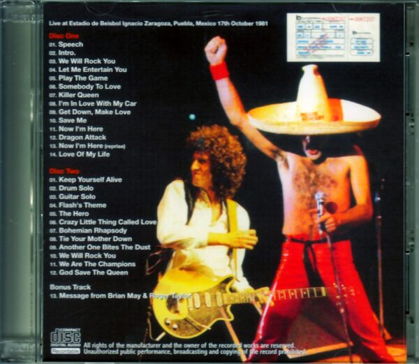 Queen/Mexico 1981 - Image 2