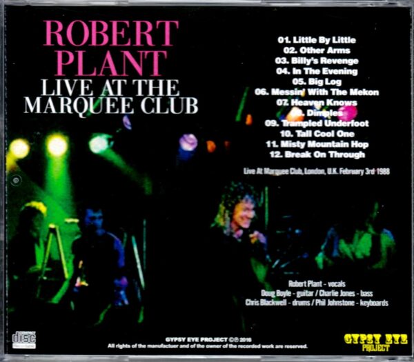 Robert Plant/London,UK 1988 - Image 2