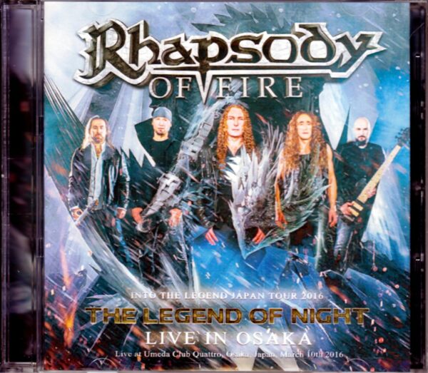 Rhapsody of Fire/Osaka,Japan 2016