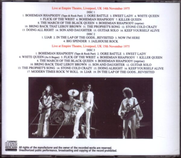 Queen/UK 1975 2Days - Image 2
