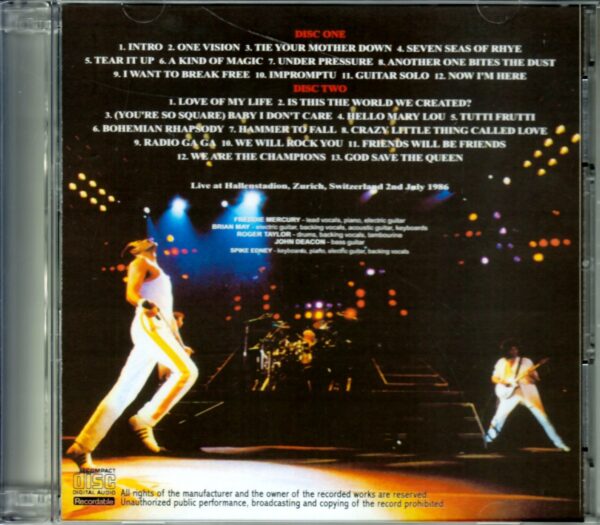 Queen/Switzerland 1986 - Image 2
