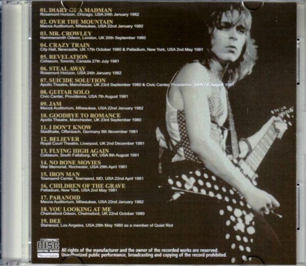 Randy Rhoads/Compilation 1980-1982 - Image 2