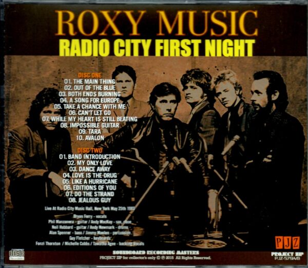 Roxy Music/New York, USA 1983 - Image 2