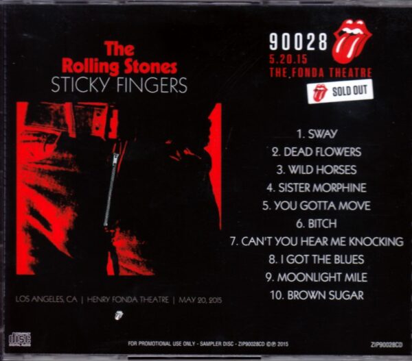 Rolling Stones/California,USA 2015 Secret Gigs - Image 2