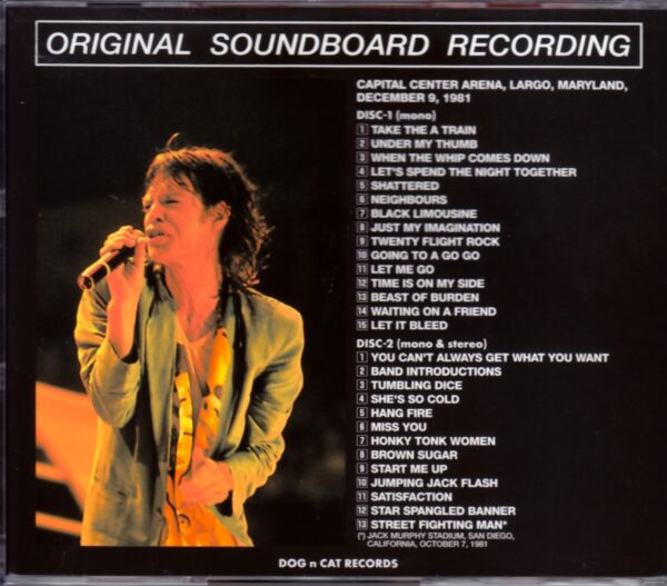Rolling Stones/Maryland, USA 1981 & more - Image 2