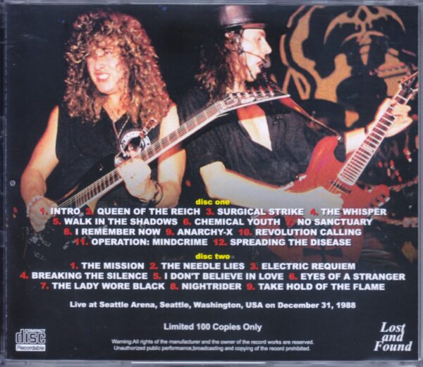 Queensryche/Washington, USA 1988 - Image 2