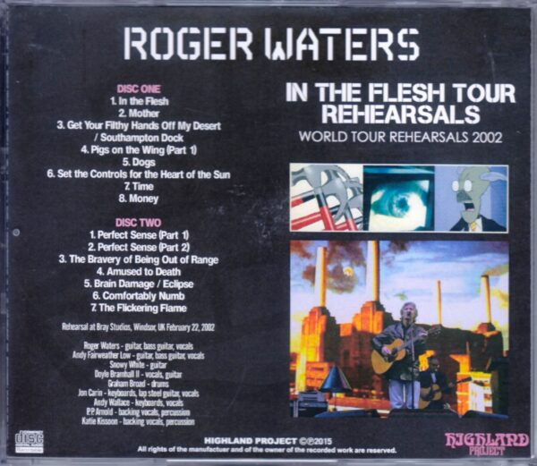 Roger Waters/UK 2002 Rehearsals - Image 2