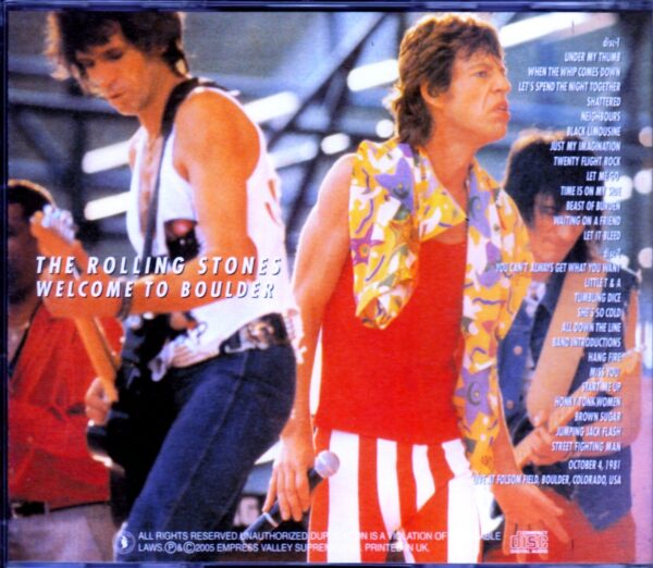 Rolling Stones/Colorado, USA 1981 - Image 2