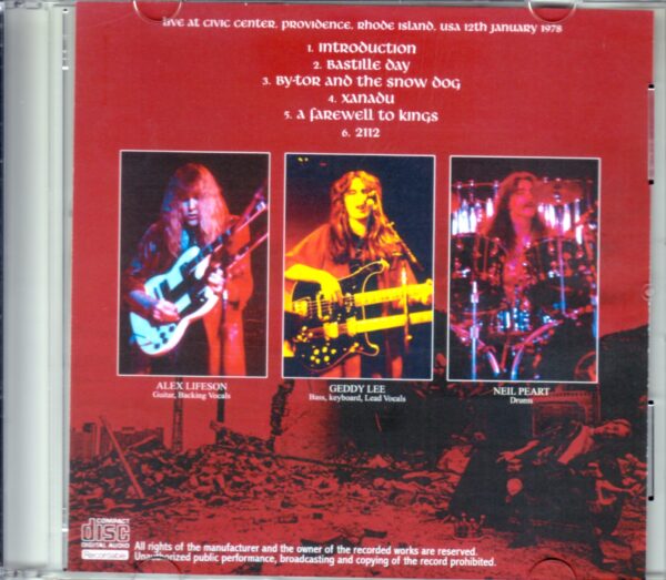 Rush/Rhode Island, USA 1978 - Image 2