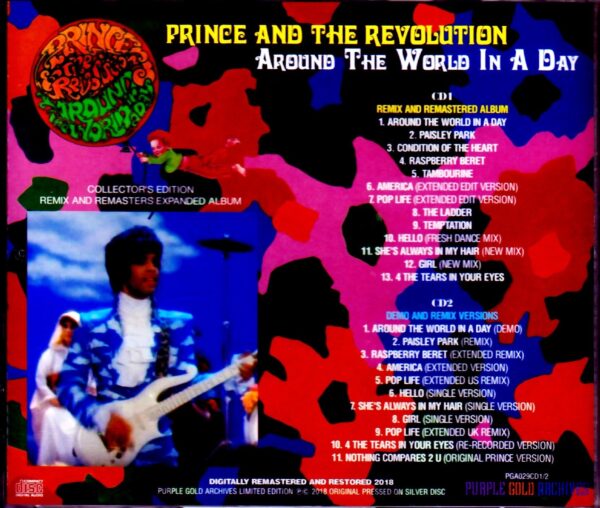 Prince/Around the World in a Days Remix and Remastered - Image 2