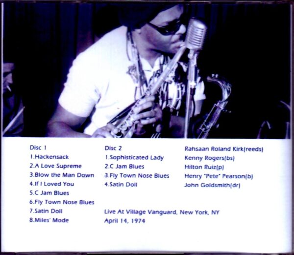 Rahsaan Roland Kirk/NY,USA 1974 - Image 2