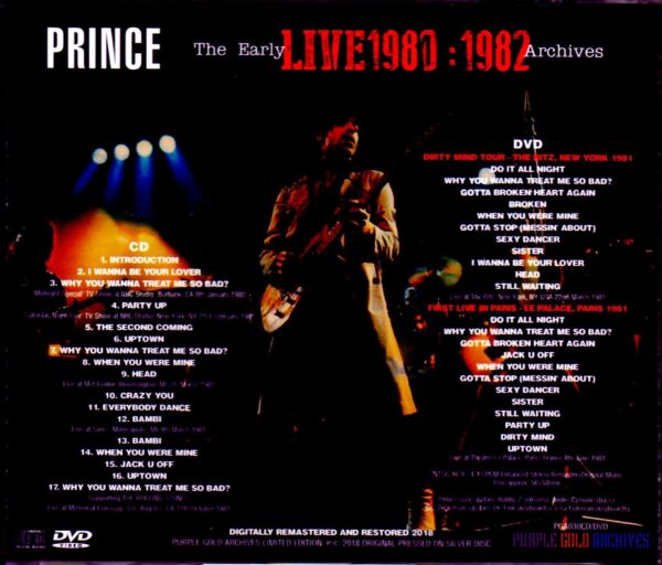 Prince/Early Live Archives 1980-1982 - Image 2