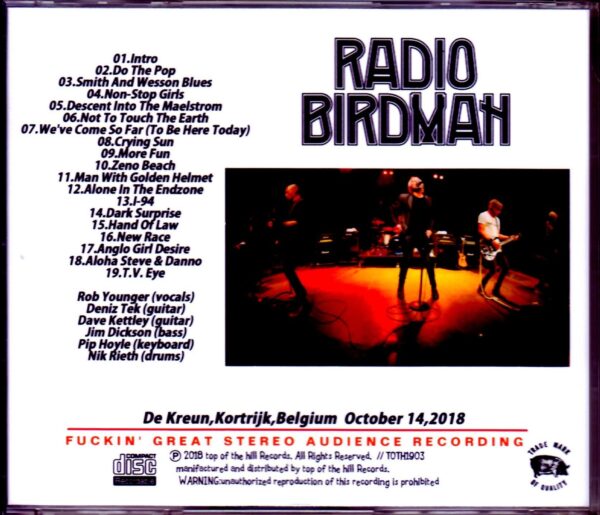 Radio Birdman/MI,USA 2018 - Image 2