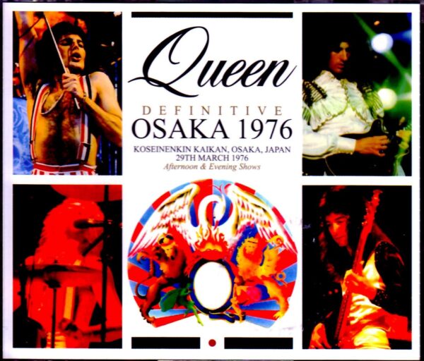 Queen/Osaka,Japan 1976 2 Shows Upgrade