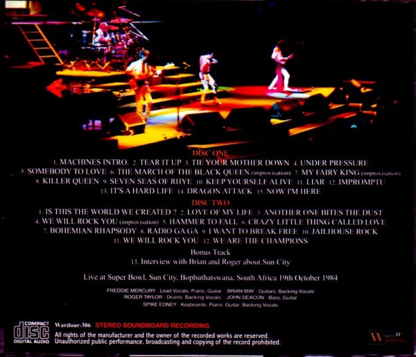 Queen/South Africa 1984 Upgrade & more - Image 2