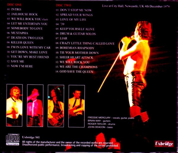 Queen/Newcastle, UK 1979 - Image 2
