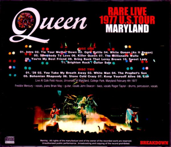 Queen/MD, USA 1977 - Image 2