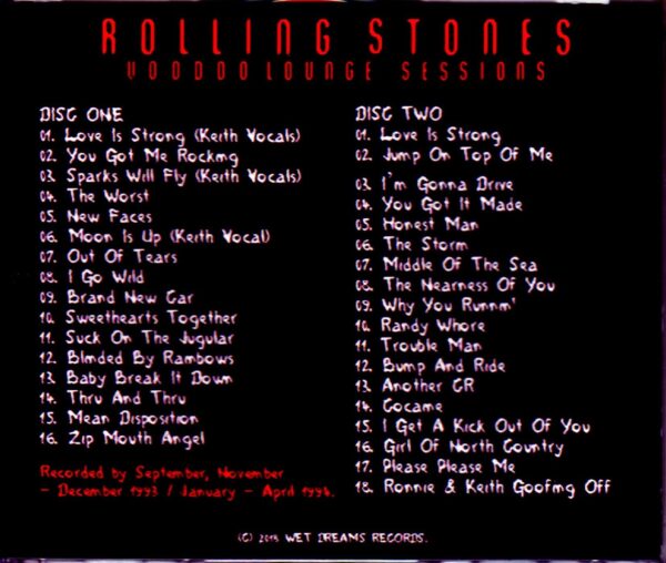 Rolling Stones/Voodoo Lounge Sessions - Image 2