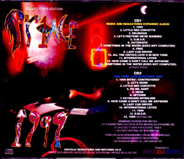 Prince/1999 Remix and Remasters & more - Image 2