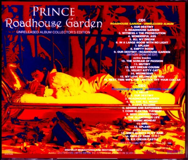 Prince/Roadhouse Garden Unreleased Album - Image 2