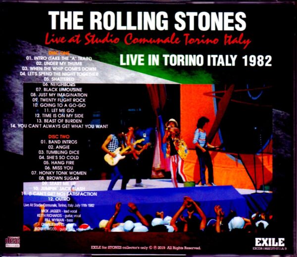 Rolling Stones/Italy 1982 - Image 2