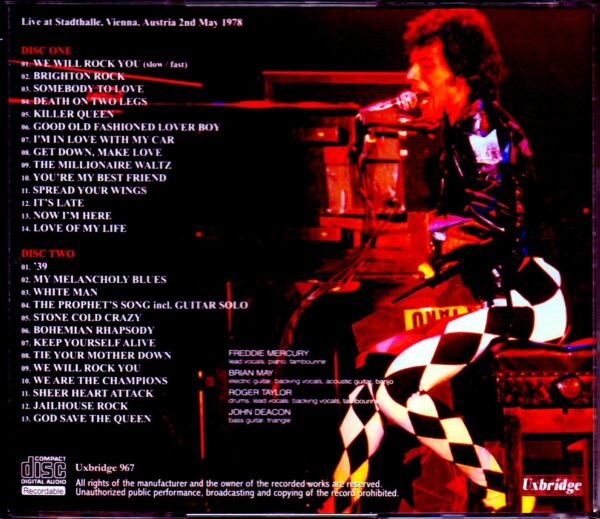 Queen/Austria 1978 - Image 2