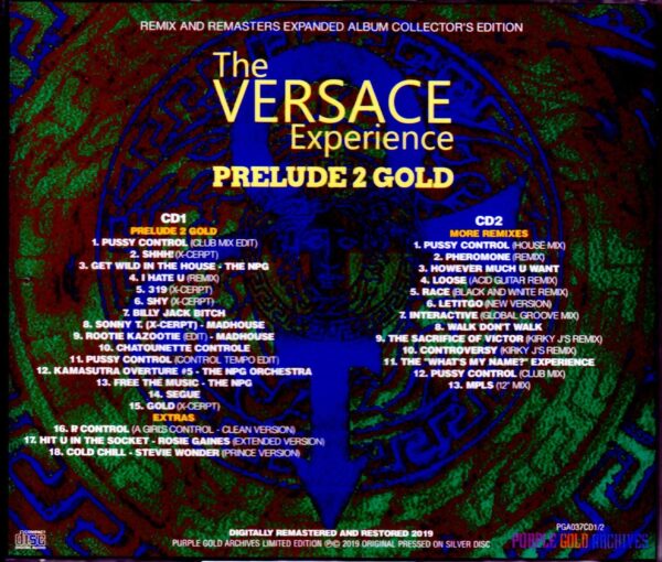 Prince/Versace Experience Prelude 2 Gold Remix and Remaster - Image 2