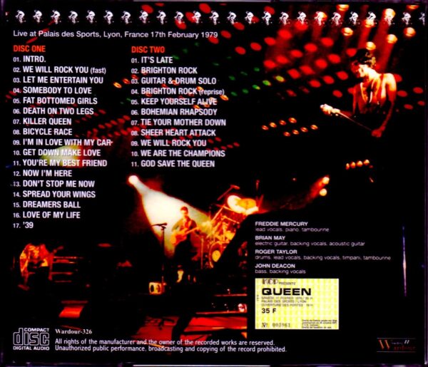Queen/France 1979 - Image 2