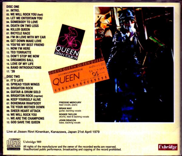 Queen/Ishikawa,Japan 1979 - Image 2