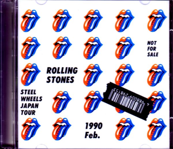 Rolling Stones/Steel Wheels Japan Tour Japanese Promo Only