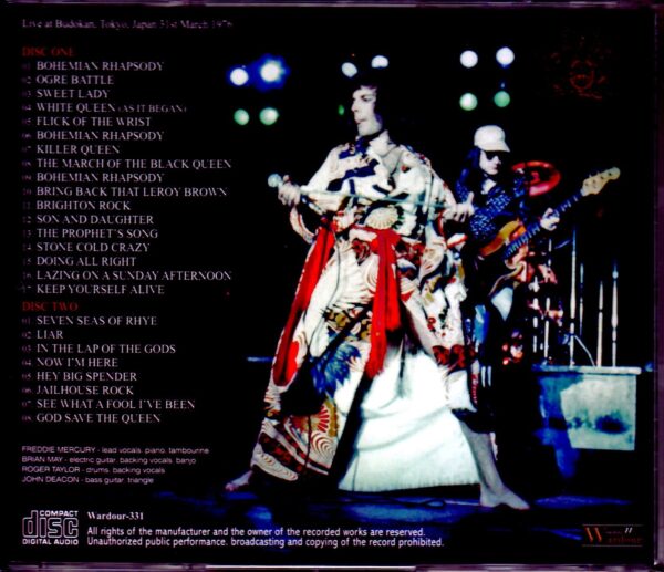 Queen/Tokyo,Japan 3.31.1976 Upgrade - Image 2