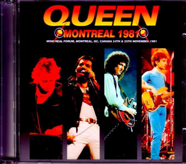 Queen/Canada 1981 Corrected Running Order