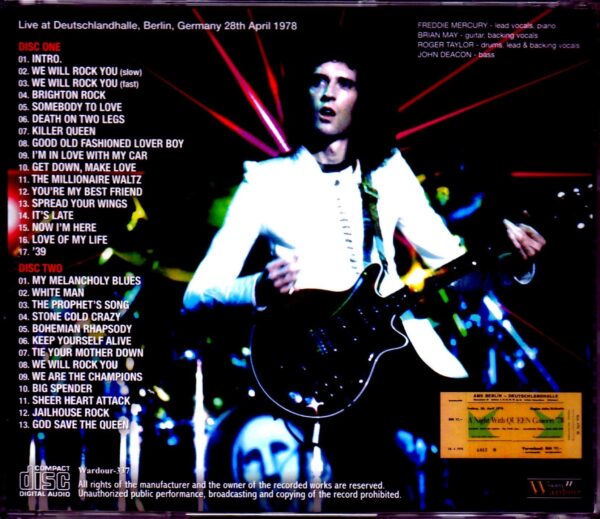 Queen/Germany 1978 Upgrade - Image 2