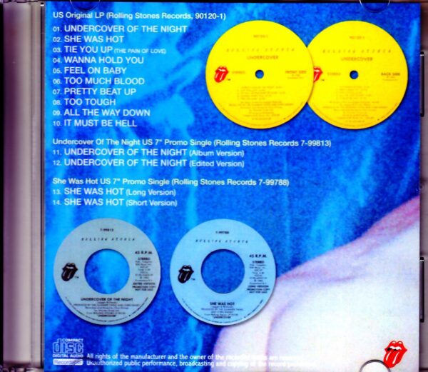 Rolling Stones/Under Cover US Original LP Ver. & more - Image 2