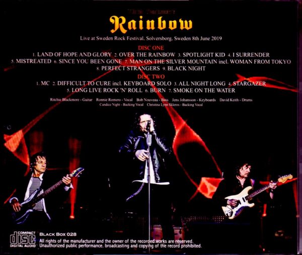 Rainbow/Sweden 2019 Remaster - Image 2