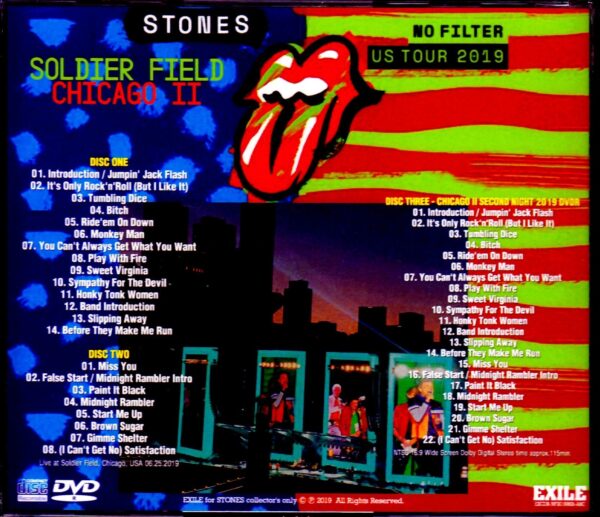 Rolling Stones/IL,USA 6.25.2019 S & V - Image 2